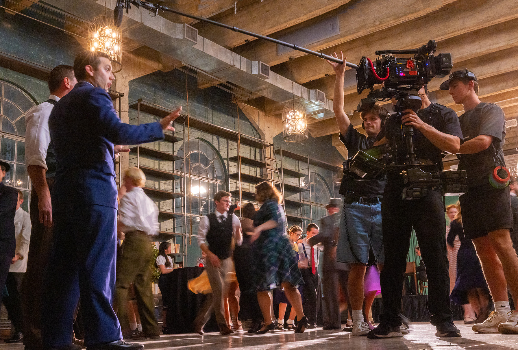 On-set production configuration