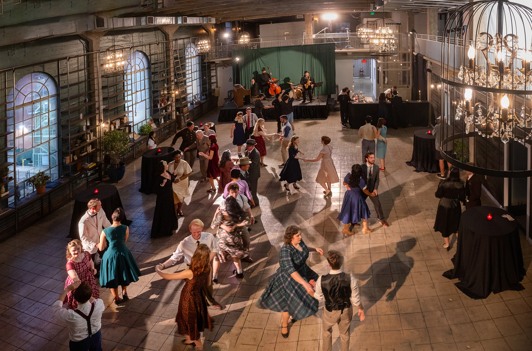 Event conversion with active dance floor